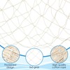 PercyEffie 6Pieces Natural fish net decorations fish nets scallop beach