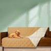 Ameritex - Funda impermeable para cama de perro con respaldo