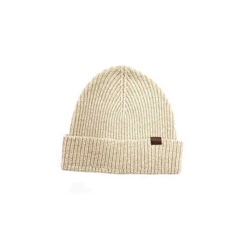 Rich Cotton Wool Beanie (Beige)