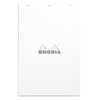 Rhodia 19601C Stapled notepad (checkered with border, 80 g, A4,