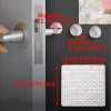 Does Not Apply 100pcs Clear Rubber Cabinet Door Bumpers 1/2"