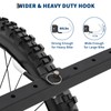 KOKEBREN KOKEBREN 5 Bike Storage Rack, Freestanding Bike Storage, Adjustable