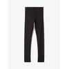 NAME IT Girls' Basic Leggings Organic Cotton Black, black