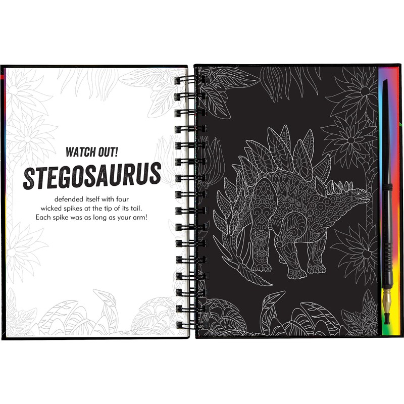 Scratch and Sketch Extreme! Dinosaurs: An Art Activity Book