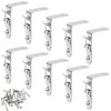 10 PCS Stainless Steel 90 Degree Spring Toggle Lock with