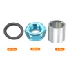 PATIKIL Skateboard Truck Hardware Kit Skateboard Truck Lock Nut Axle
