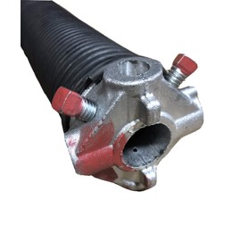 CLOPAY Garage Door Standard Torsion Spring (Right Wind Coated Oil Tempered, 1 RED .225" X 2" X 23.5")