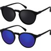 La Optica B.L.M. Unisex Round Retro Sunglasses in Various Colours,