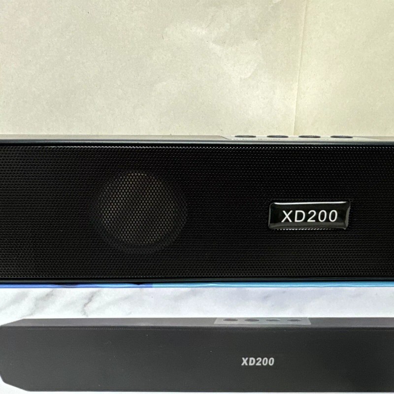 ECPAUTECH XD200 Portable Speaker, Sound Bar, In Black Color With