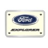 iPick Image Made for Ford Explorer 3D Logo Night Glow