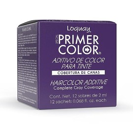 Aditivo Color Para Tinte Cobertura Canas Loquay 12 Sobres