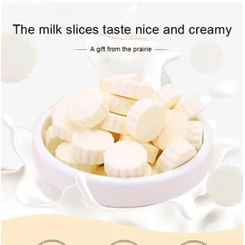 Yogurt-flavored milk cracker candy 256g (9oz), dry and chewy milk candy
