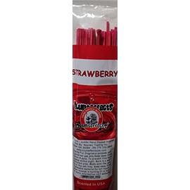 Blunteffects Strawberry 19 Inch Jumbo Incense Sticks - 30 Sticks