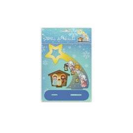 Bratelli Bonella Poplar Wood Nativity Scene for Children Easy and Intiuitive Assembly Made in Italy