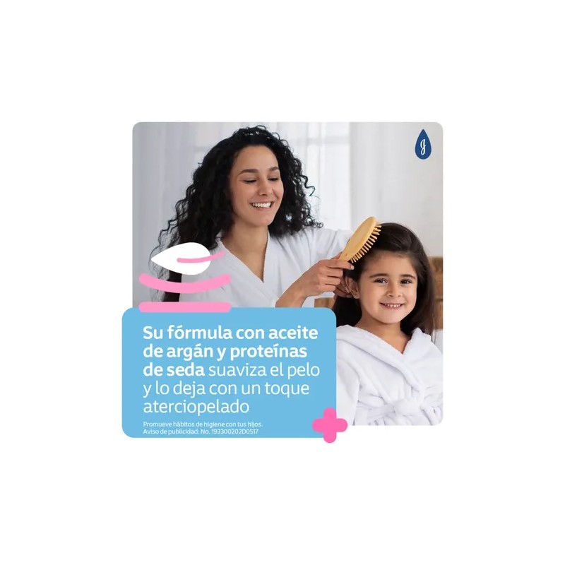 Shampoo Infantil JOHNSON'S Gotas de Brillo 200 ml