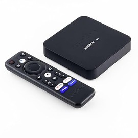 4K UHD HEVC H.265 Streaming Box ZGEMMA Airbox Y1 Android TV Box with Boothtooth