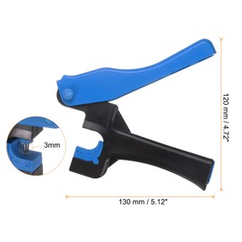 HARFINGTON 2pcs 3mm Drip Irrigation Tubing Hole Punch for Easier 1/4 Inch Fitting Emitter Insertion Drip Tube Hole Punch Fitting Insertion Tools for Laying Branch Drip Pipes