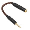 4.4mm Balanced Female to 3.5mm Stereo Male Adapter Cable Gold