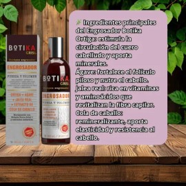 Shampoo Engrosador 480ml  Sérum 125ml Kit Botika                                                                                                      