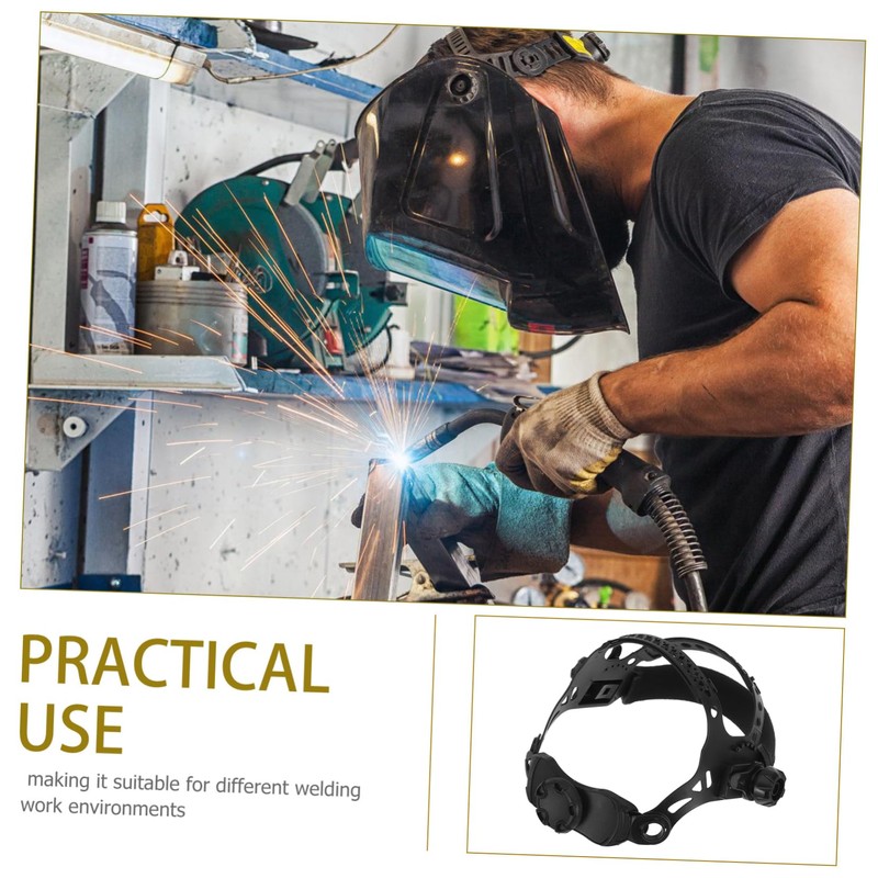 Ciieeo Adjustable Welding Helmet Headgear Strap Comfortable Welding Cap Accessories
