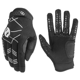 Seibertron B-A-R PRO 2.0 Signature Baseball/Softball Batting Gloves Super Grip Finger Fit for Adult Black XL