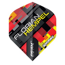 WINMAU Prism Delta Florian Hempel Pixel Dart Flight - 1 Set per Pack (Total 3 Flights)