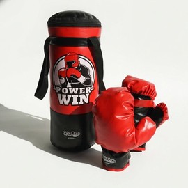 I Wanna Gym & Kids Mini Sandbag Gloves Boxing Set with Loop, Children, Toddlers, Home Use / 짐앤키즈 미니 샌드백 글러브 복싱 세트 고리포함 어린이 유아 가정용