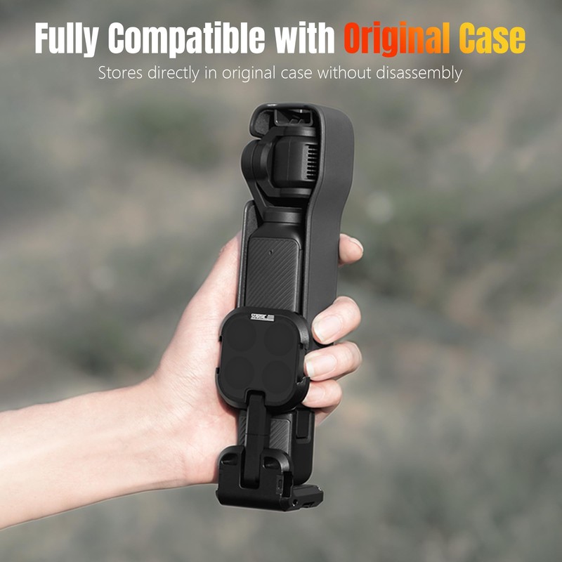 Magnetic Mount for DJI OSMO Pocket 3/Pocket 4, Aluminum Extension