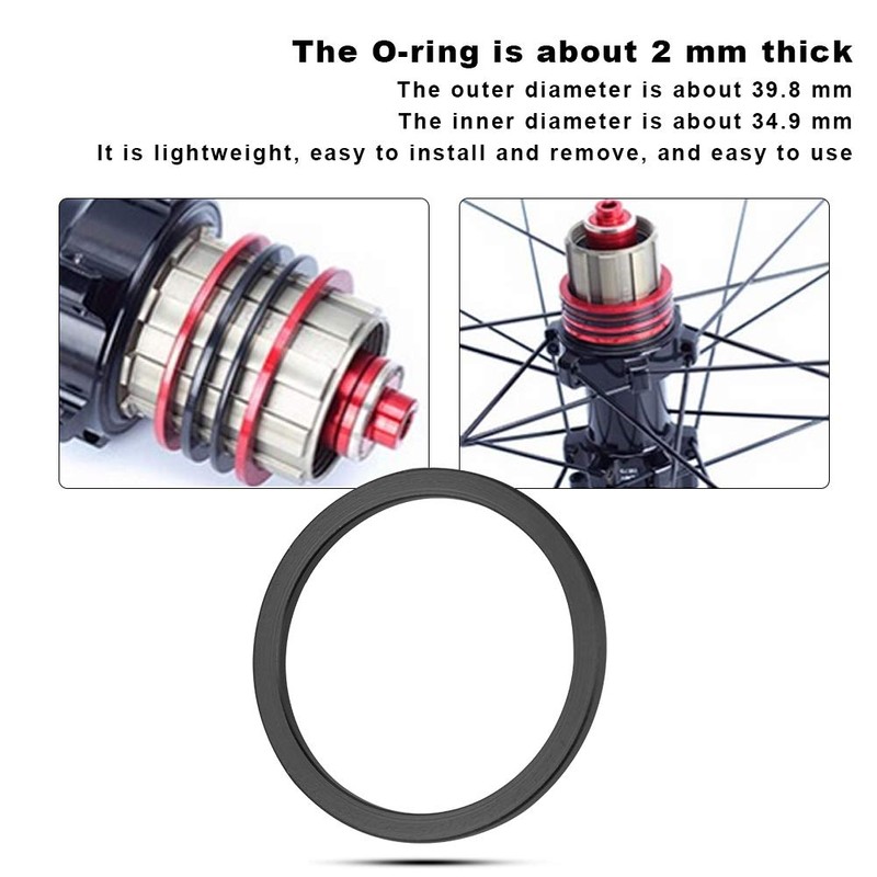 QANYEGN 15Pcs Aluminum Alloy Bicycle Washer, Bicycle Bottom Bracket Spacer,