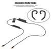 Headphone Adapter Cable Bluetooth Earpiece Cable with Ear Hooks for