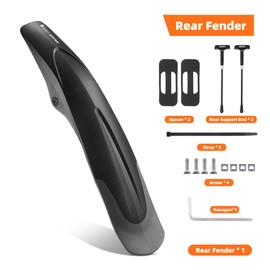 Bike Mudguard Widen Quick Release 26-29in Universal Bike Fenders  Bike Wing Bicycle Accessories