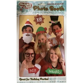 Pugs Gear 13pc Set Christmas Holiday Photo Booth Costume Work Card Party Props Santa Elf
