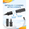 KEEPOW 8 Pieces Mini/Micro Vacuum Cleaner Attachment Tool Kit, 1-1/4"
