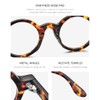 HEPIDEM Acetate Men Vintage Round Optical Glasses Frame Zolman Big