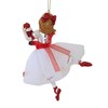 Kurt Adler 5-1/2-Inch Resin Clara Nutcracker Suite Ornament