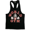 World Gym W311 Workout Tank Top (XXL, Black)