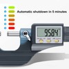 Micrometer Digital, LCD Digital Outside Micrometer 25-50 mm/1-2 Inch, Electronic