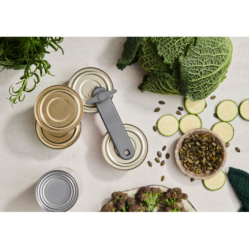 Culinare Lift Off Tin Opener, Grey, Plastic/Stainless Steel, Manual Can