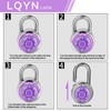 Combination Lock, LQYN Standard Dial Combination Lock, Pack of 1;