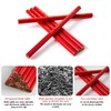 20 Carpentry Pencils, Red Flat Carpenter's Pencils, Heavy Construction Pencils,