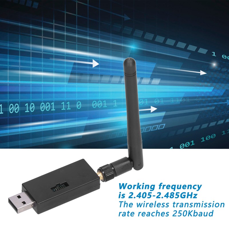 Wireless for Zigbee Sniffer Bare Board USB Interface With Antenna