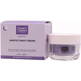 MartiDerm Night Cream Amatist, Nutre y Revitaliza, Pieles Maduras 50ml