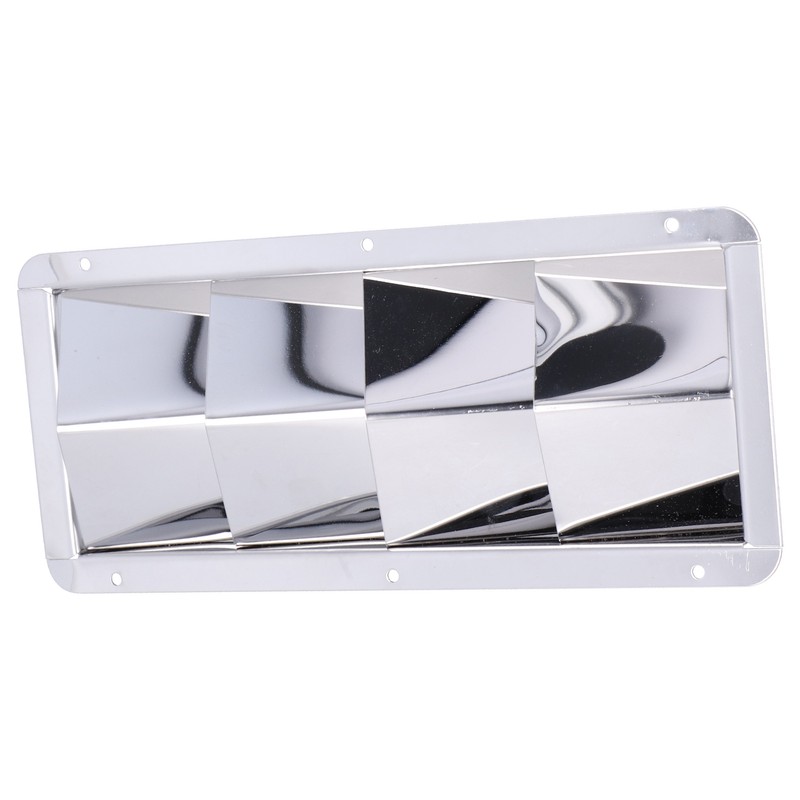 Marine Louver Vent Grille Square 4 Slots Grid Cover Boat