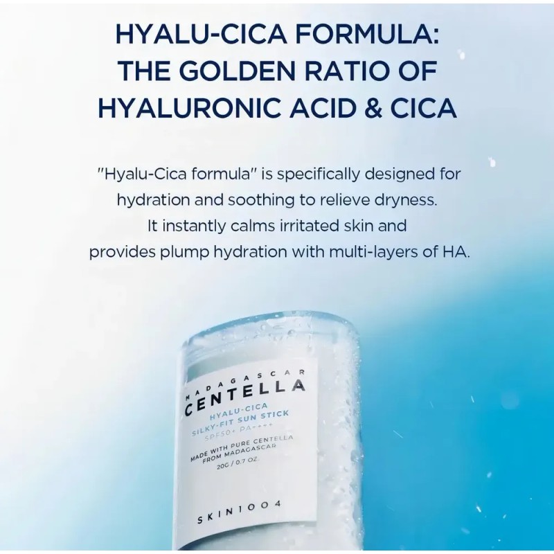 Skin1004 - Hyalu-cica Sliky-fit Sun Stick Spf50 Pa
