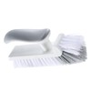 Tile Grout Scrub Brush, Curved End Bristles, Corner Scrub Brush,