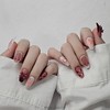 [M;H #] Cherry Balm handmade nail tips - Enter Owen