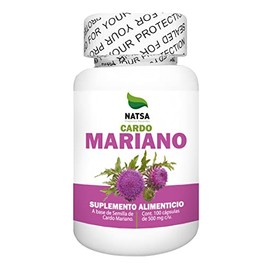 Cardo Mariano 100 cápsulas, calidad Premium