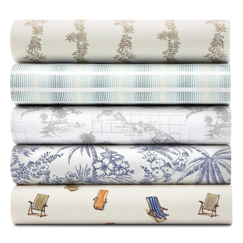 Tommy Bahama Vintage Map Sheet Set, King