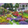 Springbok Flower Garden 500 Piece Puzzle for Adults - Featuring