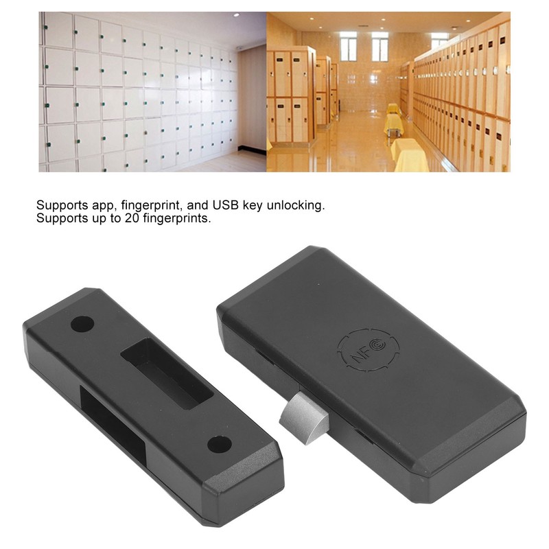 Fingerprint Lock Remote APP Unlocking Electronic Keyless Lock with USB
